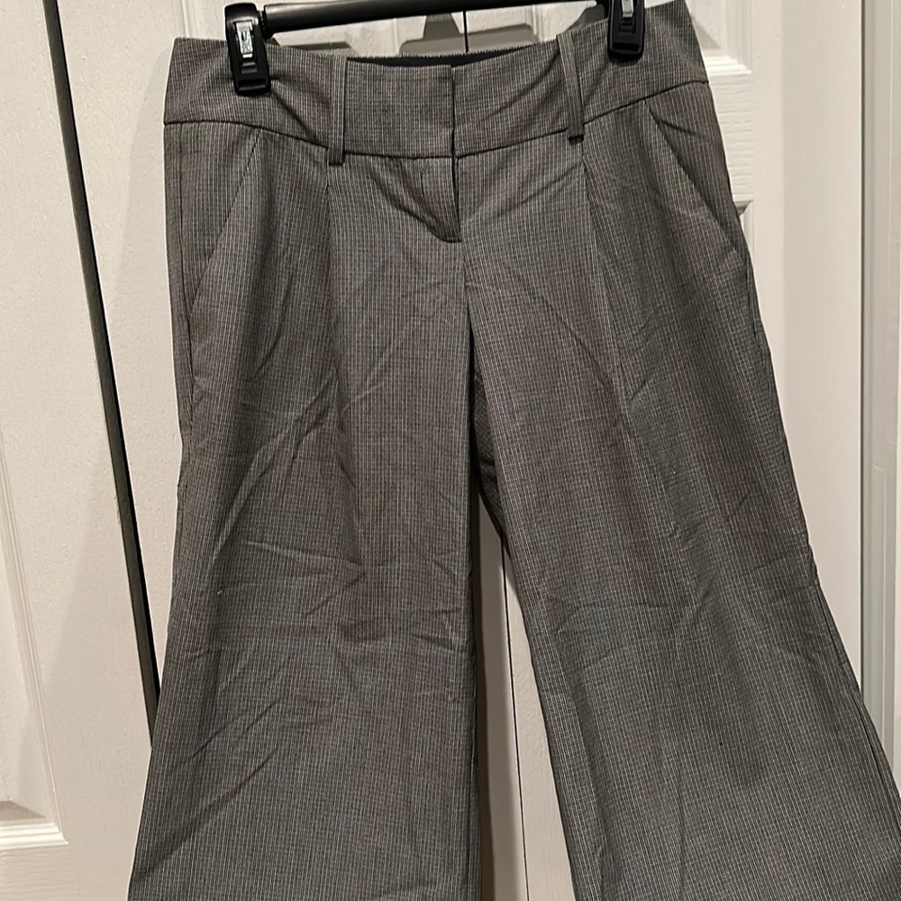 Wide leg dress pants
